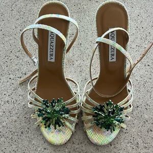 Aquazzura Stardust Sandals NWT
